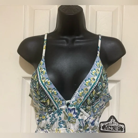 Beautiful Bohemian Floral Print Mini Sun Dress by Angie⭐️NWT⭐️🔥FINAL PRICE🔥 - Picture 8 of 9